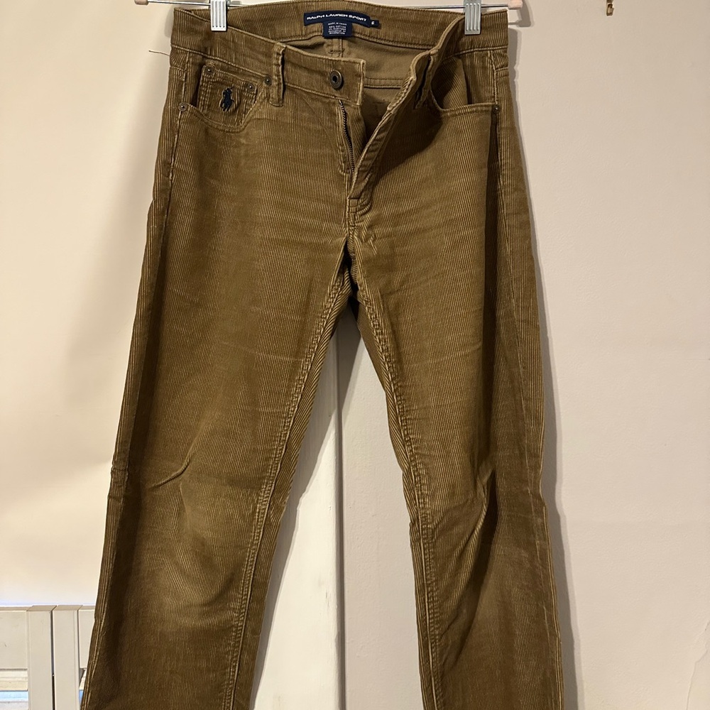 Ralph Lauren Women’s Tan Corduroy Pants